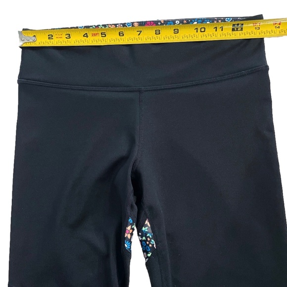 JoyLab Leggings Patchwork Floral + Geometric Print Women’s S Black/Multi Yoga - Picture 6 of 9